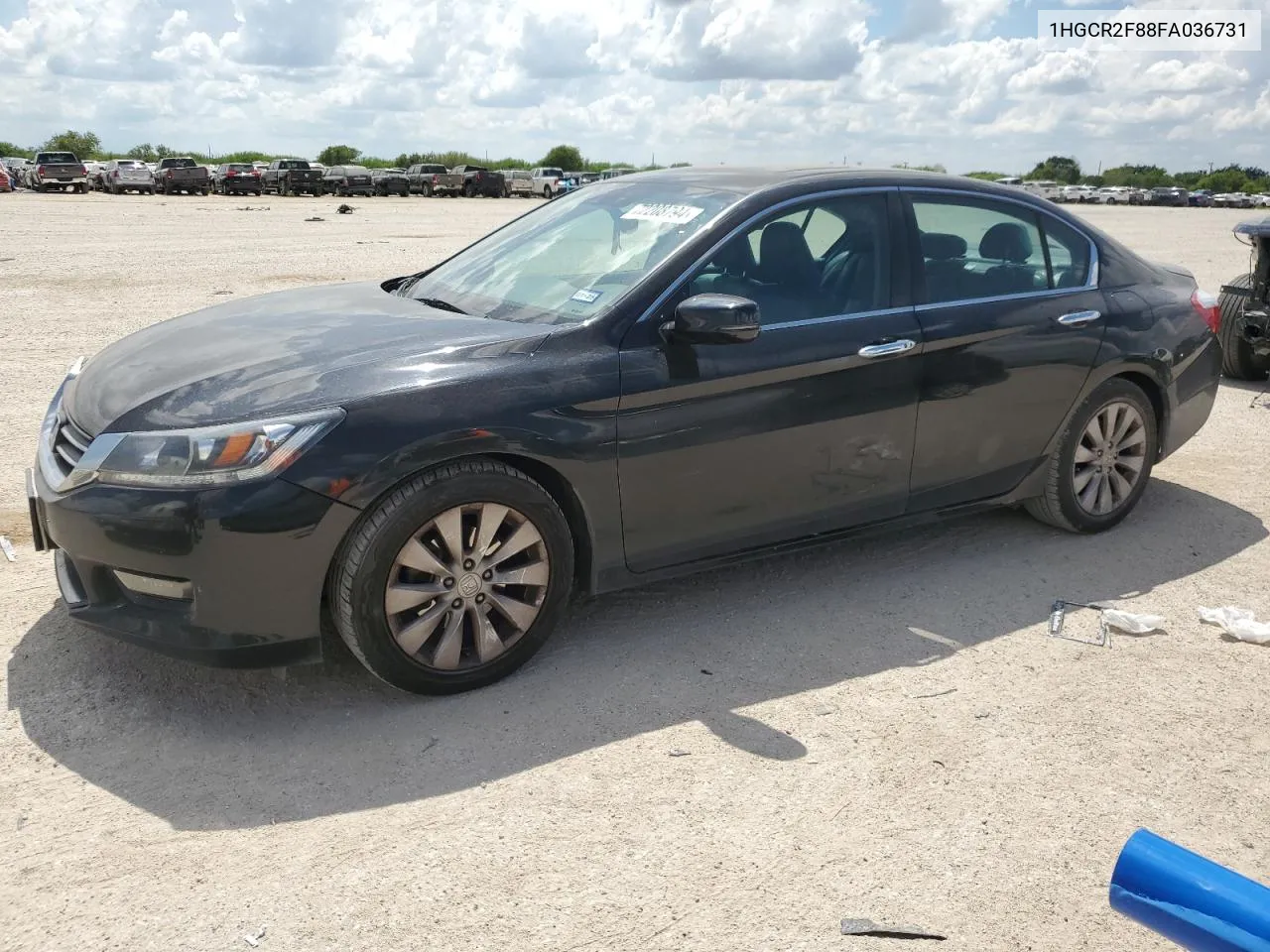 2015 Honda Accord Exl VIN: 1HGCR2F88FA036731 Lot: 72208794