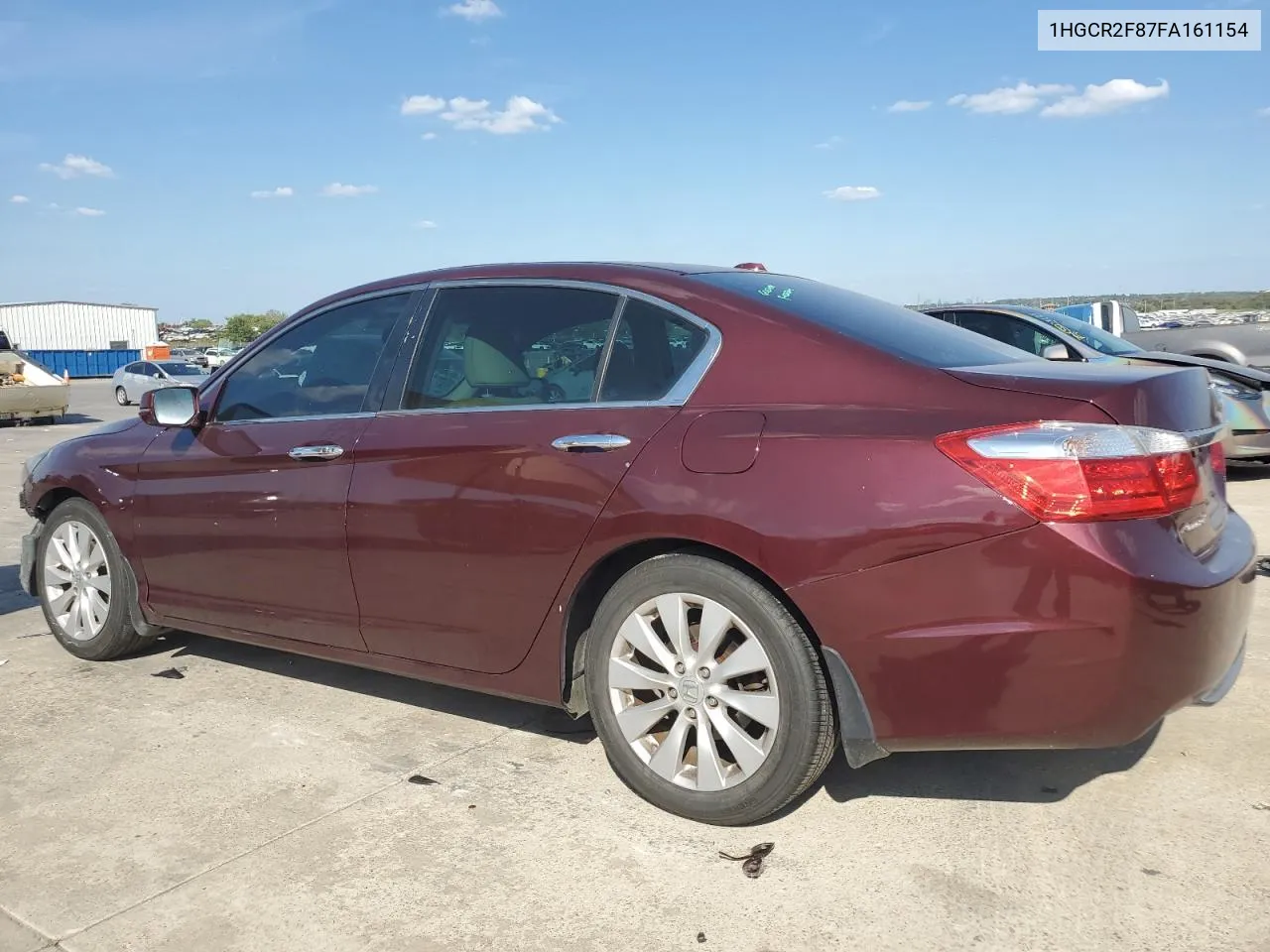 2015 Honda Accord Exl VIN: 1HGCR2F87FA161154 Lot: 72559974