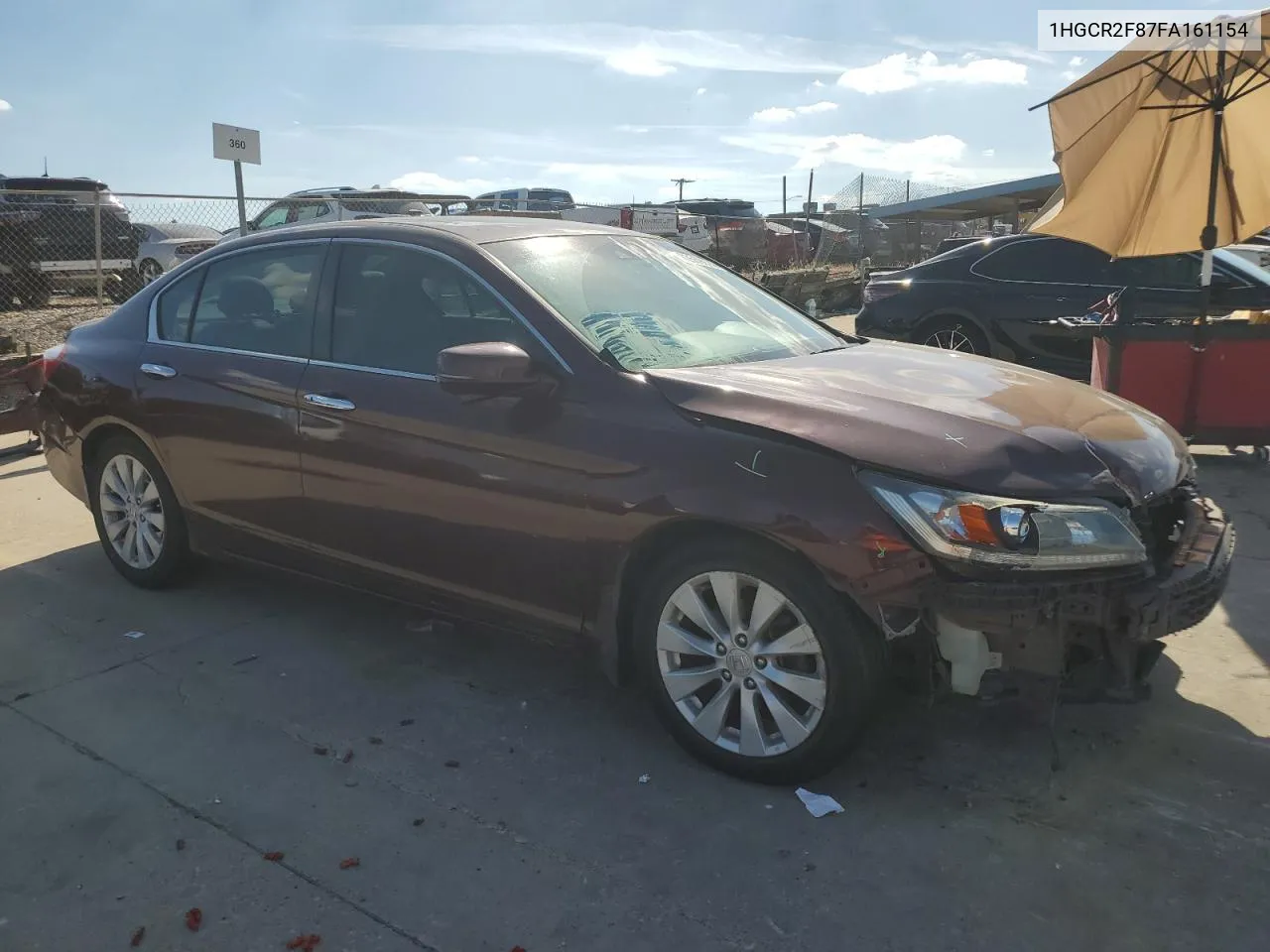 2015 Honda Accord Exl VIN: 1HGCR2F87FA161154 Lot: 72559974