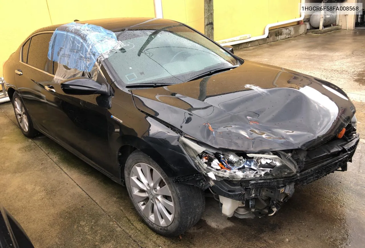 1HGCR6F58FA008568 2015 Honda Accord Hybrid Exl