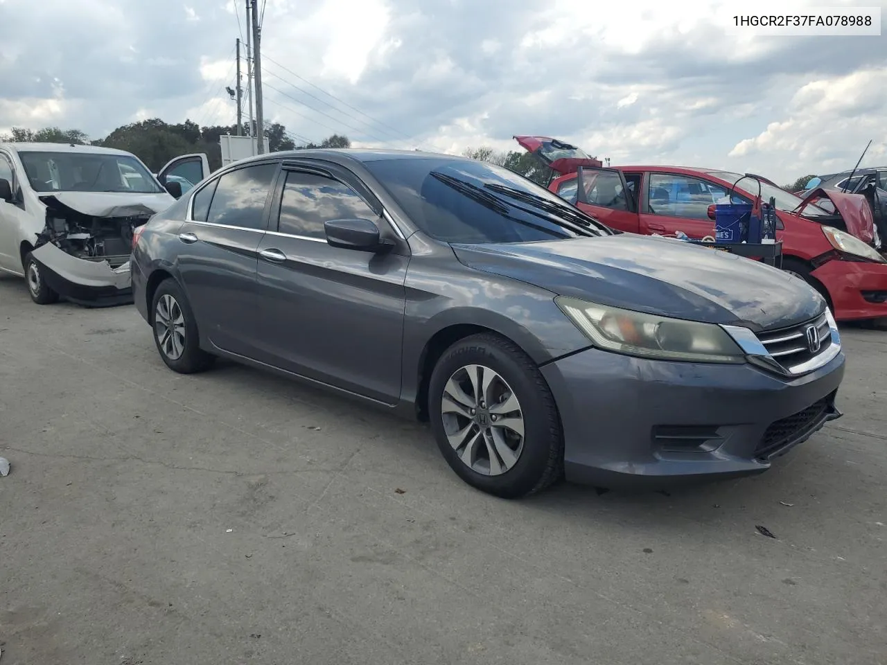 1HGCR2F37FA078988 2015 Honda Accord Lx