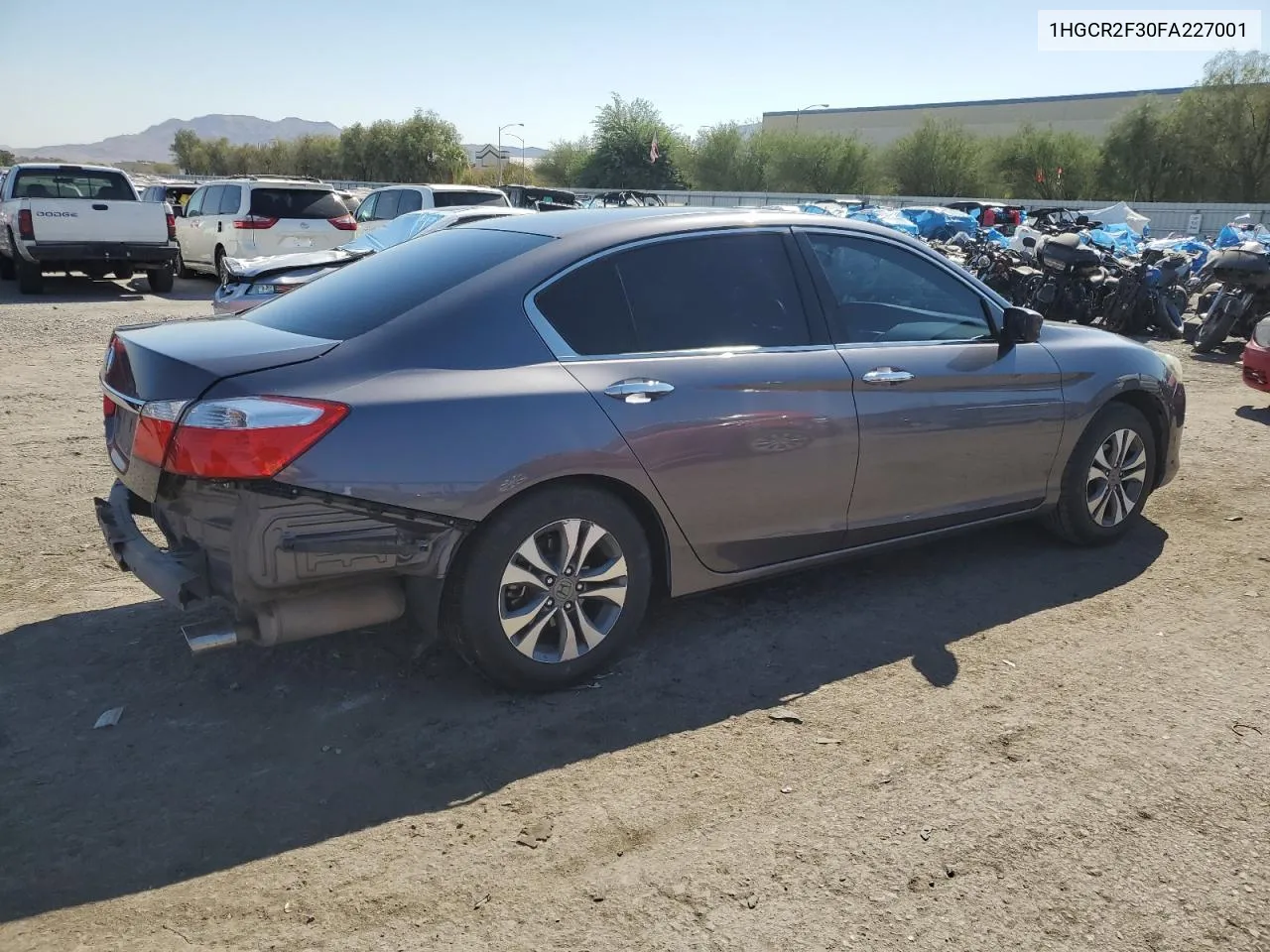 1HGCR2F30FA227001 2015 Honda Accord Lx