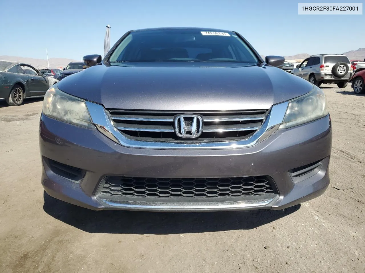 2015 Honda Accord Lx VIN: 1HGCR2F30FA227001 Lot: 73575404