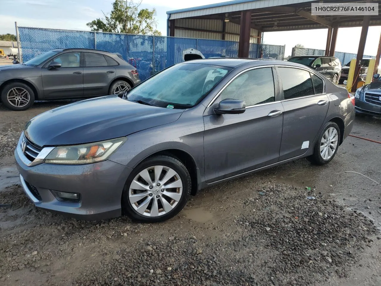 2015 Honda Accord Ex VIN: 1HGCR2F76FA146104 Lot: 73698044