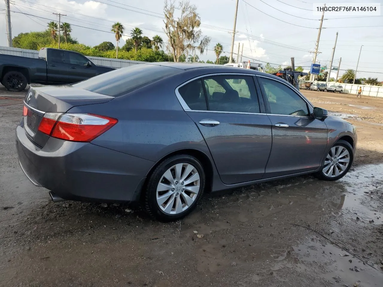 2015 Honda Accord Ex VIN: 1HGCR2F76FA146104 Lot: 73698044