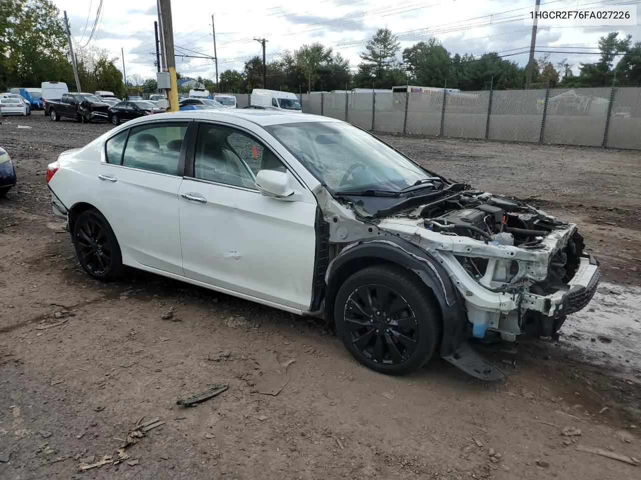 1HGCR2F76FA027226 2015 Honda Accord Ex