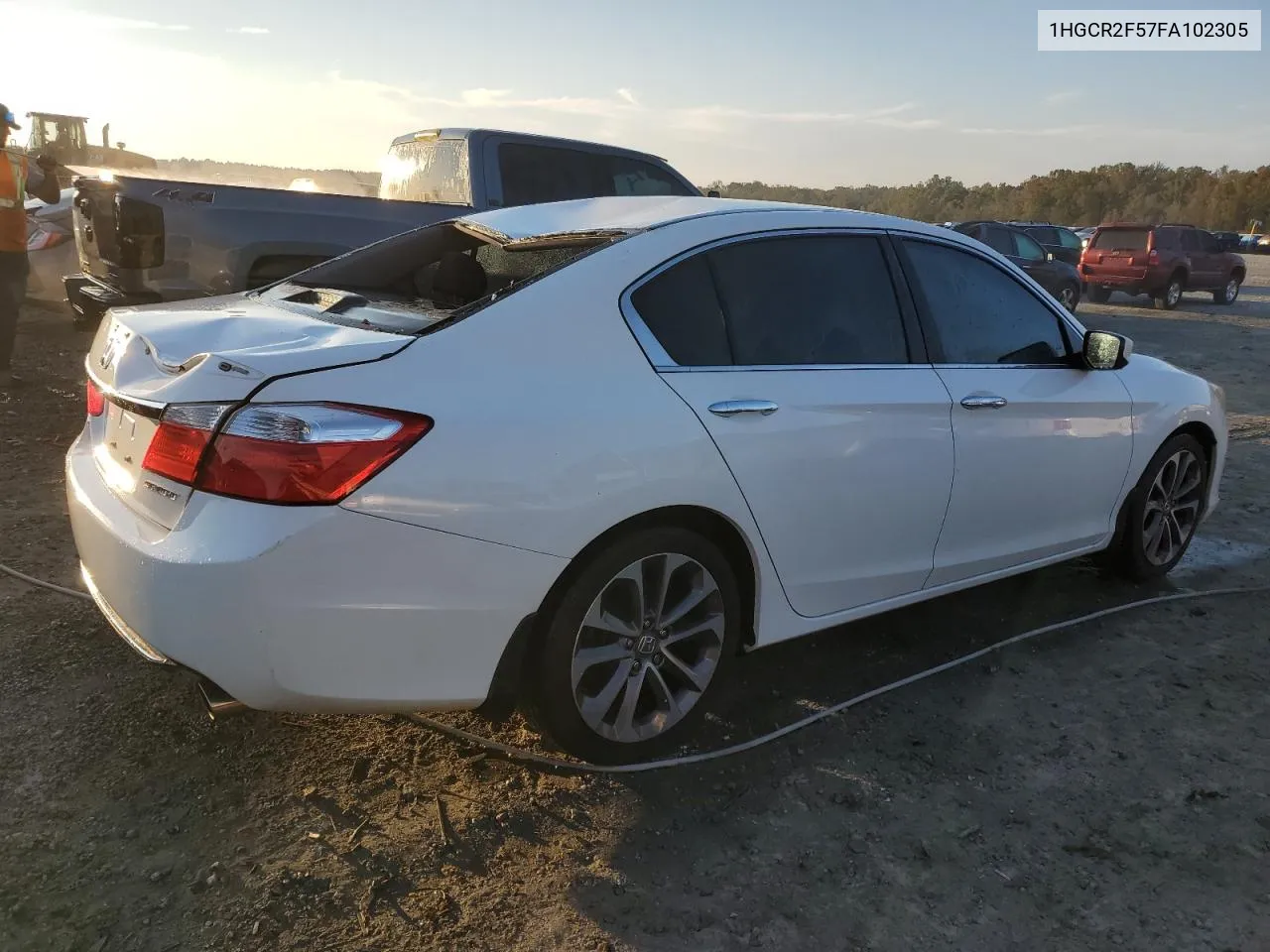 2015 Honda Accord Sport VIN: 1HGCR2F57FA102305 Lot: 74044604