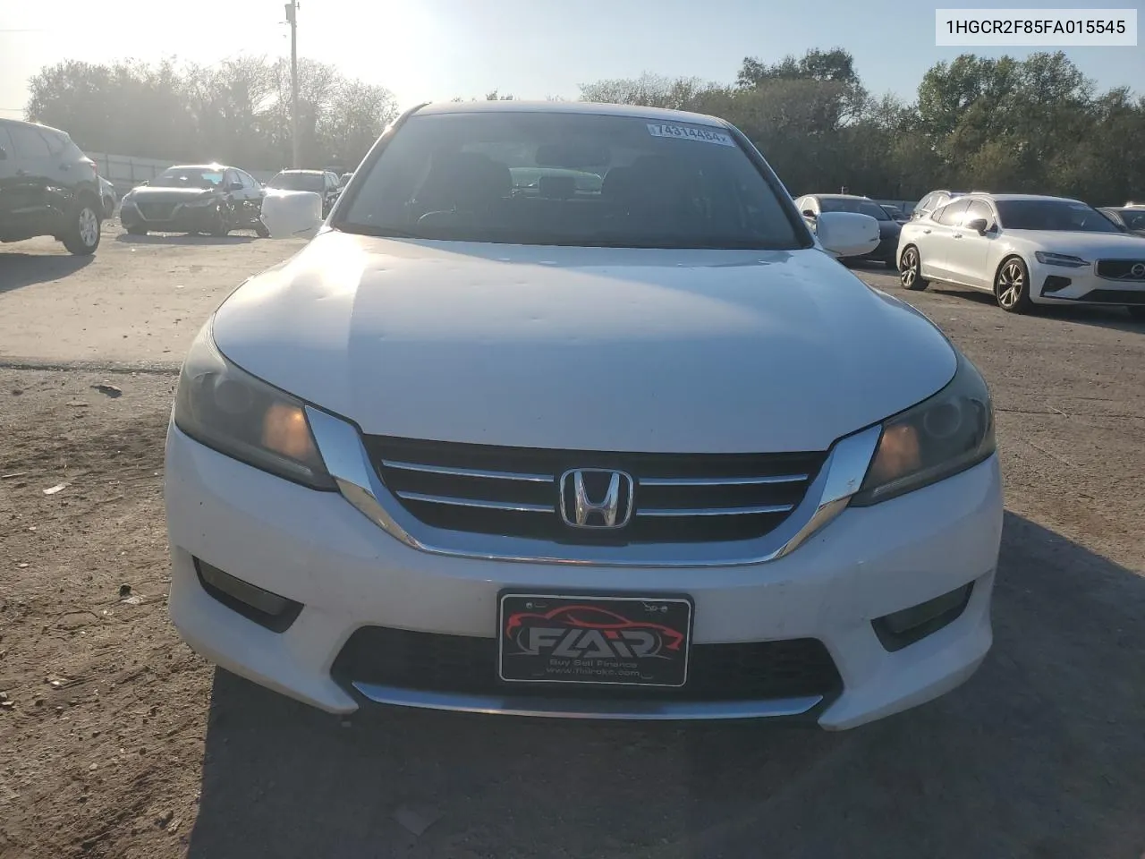 2015 Honda Accord Exl VIN: 1HGCR2F85FA015545 Lot: 74314484