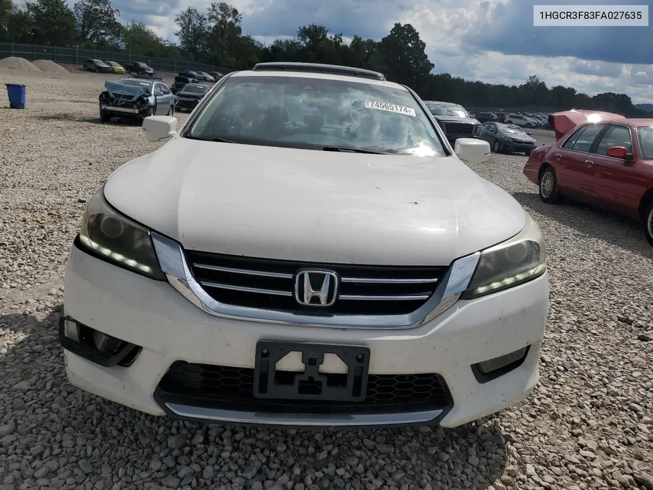 1HGCR3F83FA027635 2015 Honda Accord Exl