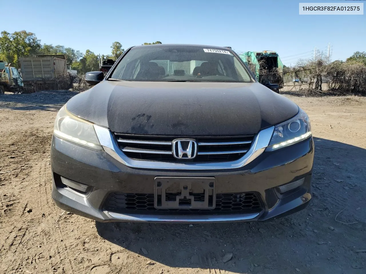 2015 Honda Accord Exl VIN: 1HGCR3F82FA012575 Lot: 74755214