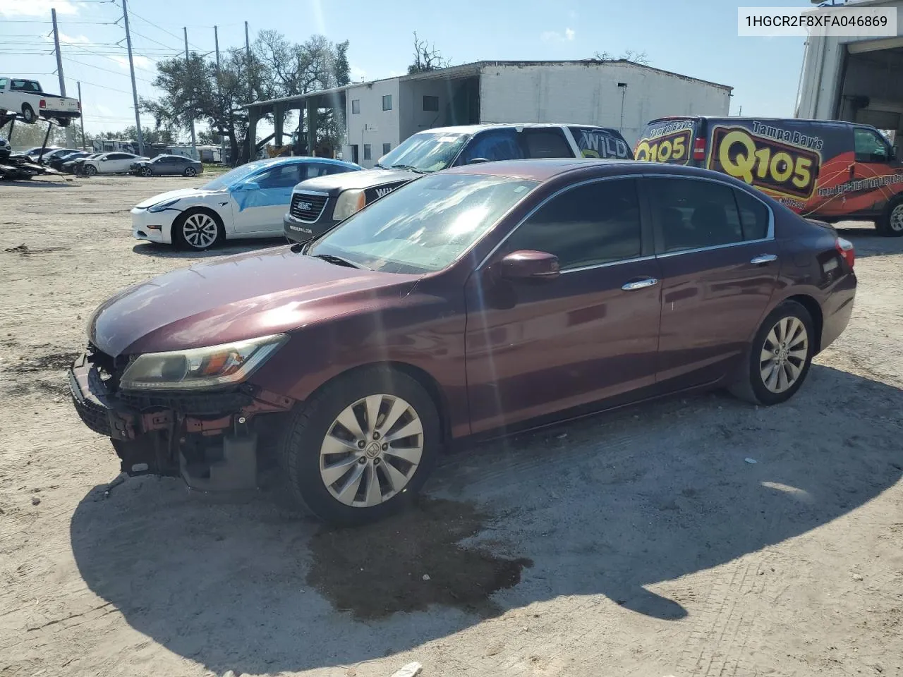 1HGCR2F8XFA046869 2015 Honda Accord Exl