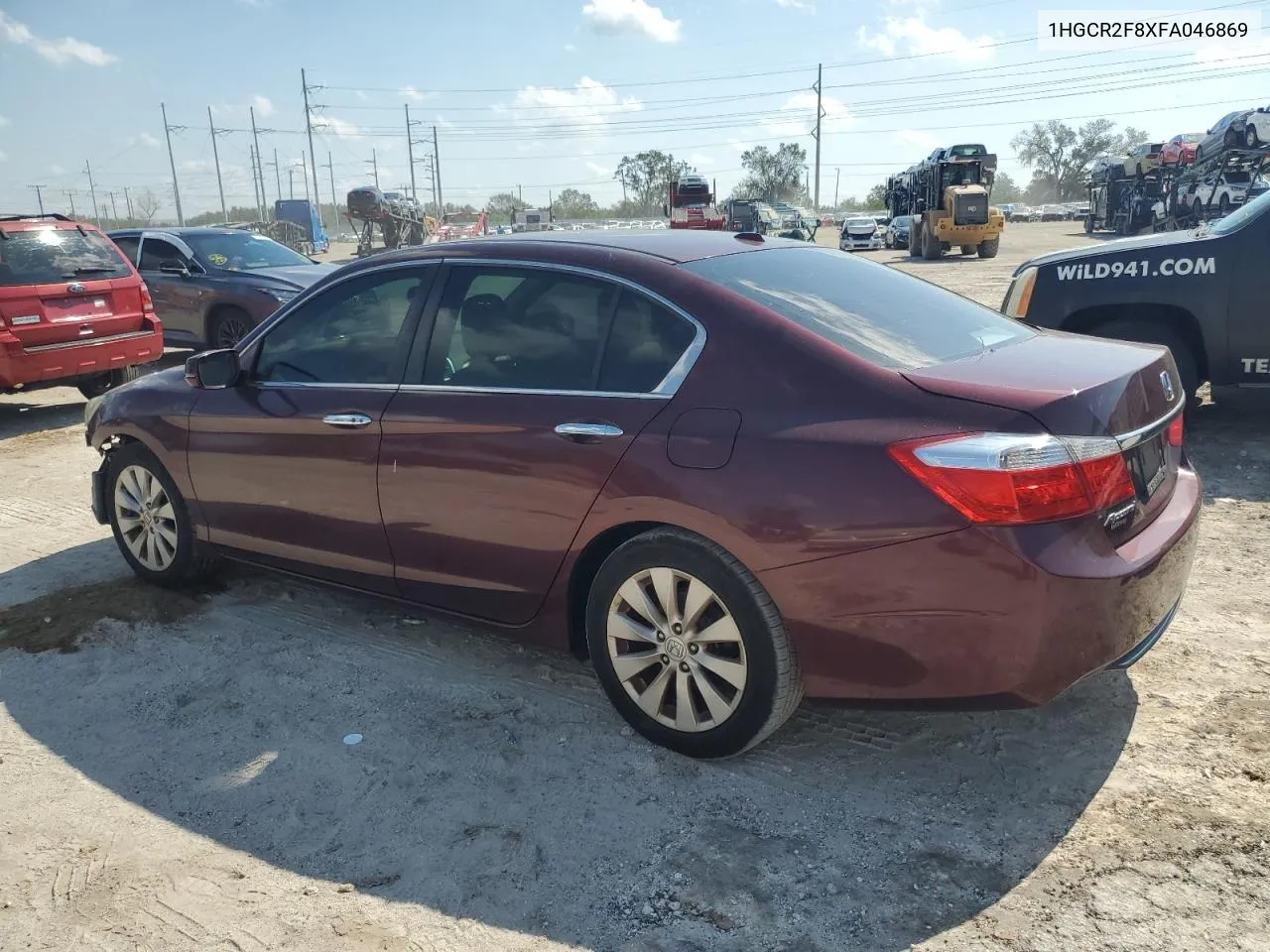 1HGCR2F8XFA046869 2015 Honda Accord Exl