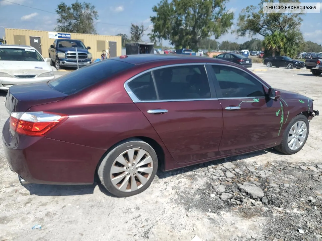 2015 Honda Accord Exl VIN: 1HGCR2F8XFA046869 Lot: 75029594