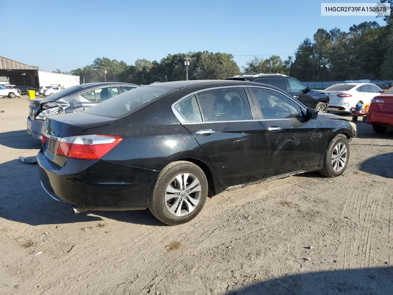 2015 Honda Accord Lx VIN: 1HGCR2F39FA150578 Lot: 75106744