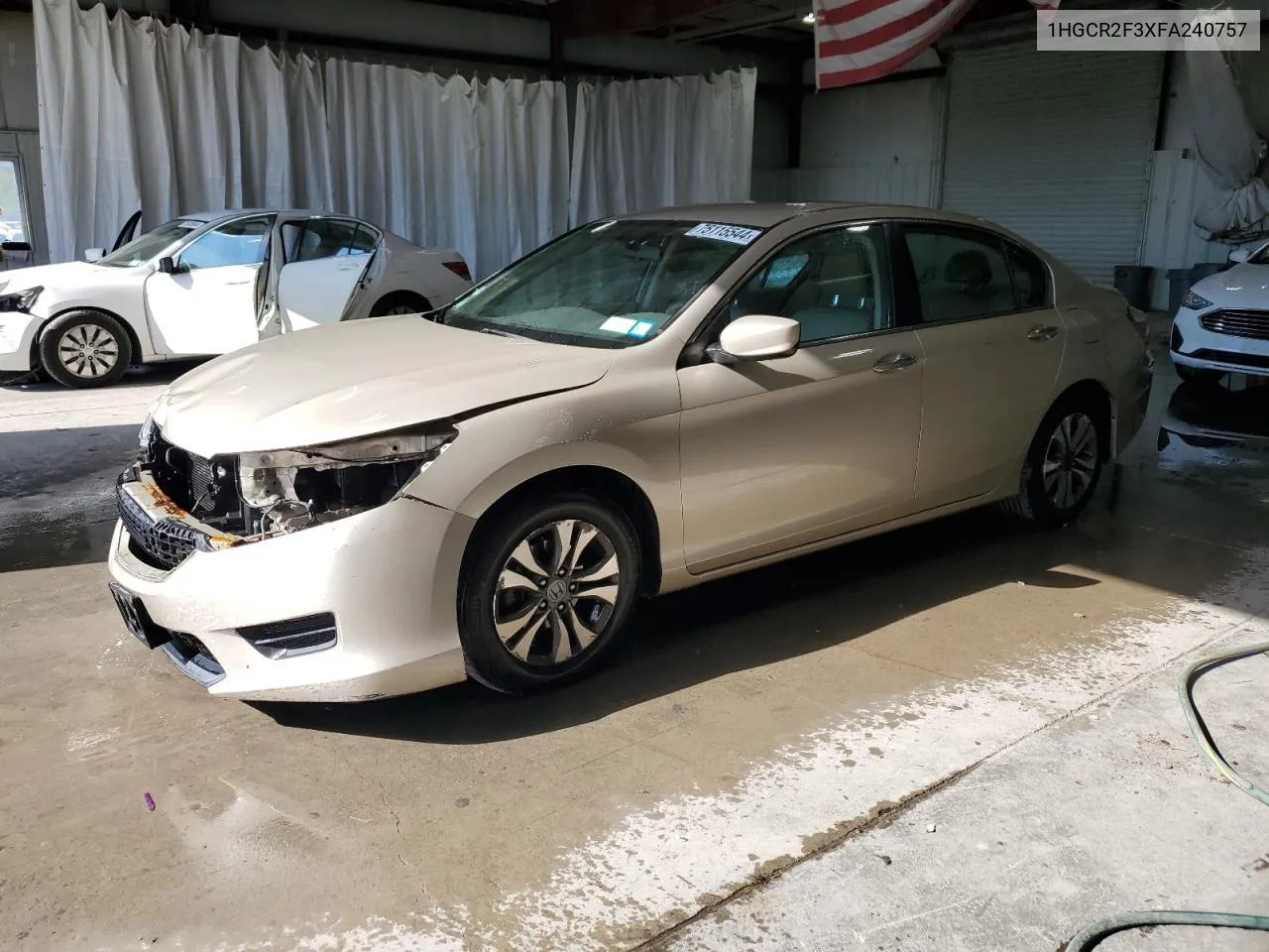 2015 Honda Accord Lx VIN: 1HGCR2F3XFA240757 Lot: 75115544