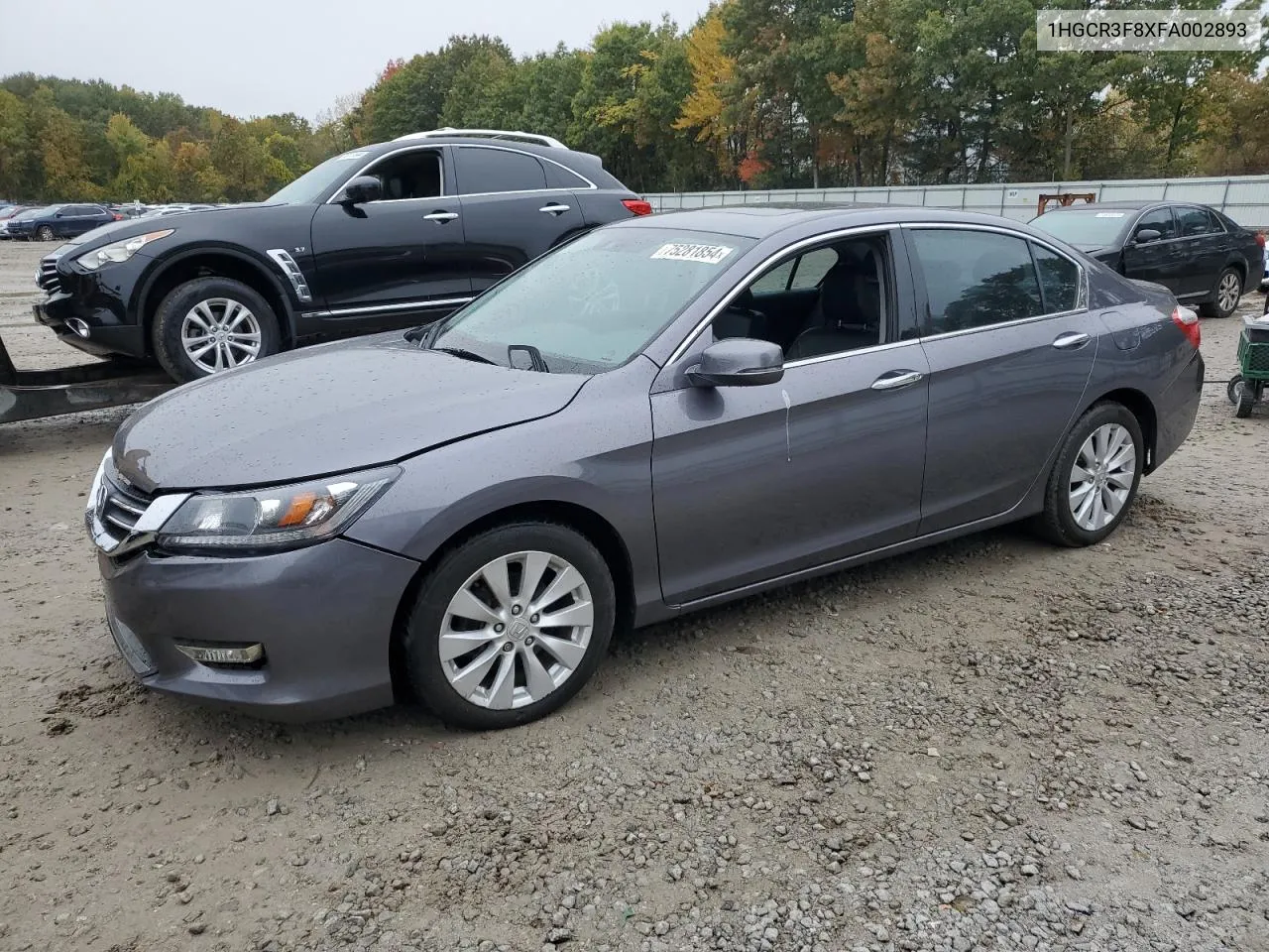 2015 Honda Accord Exl VIN: 1HGCR3F8XFA002893 Lot: 75281854