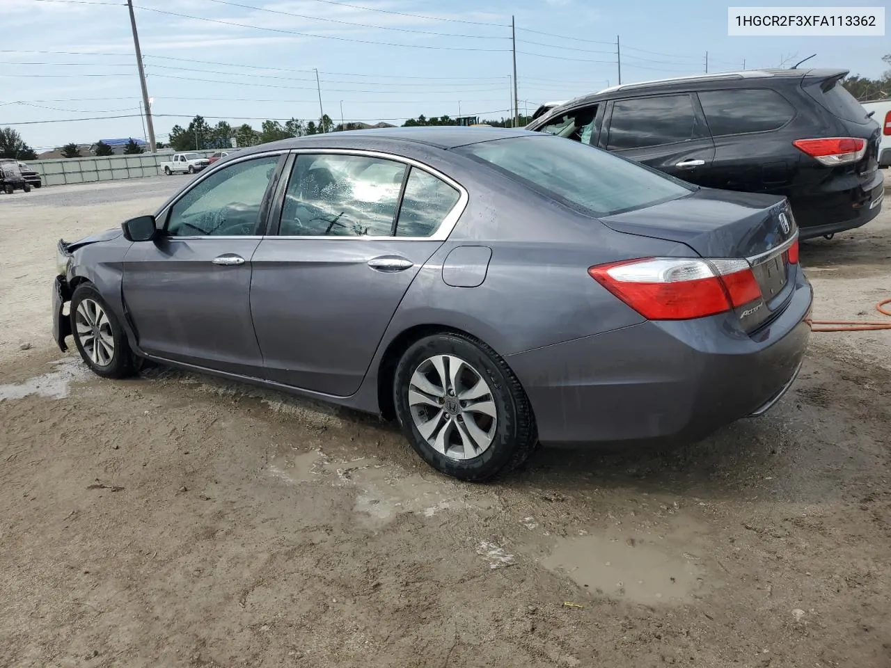 2015 Honda Accord Lx VIN: 1HGCR2F3XFA113362 Lot: 75342684