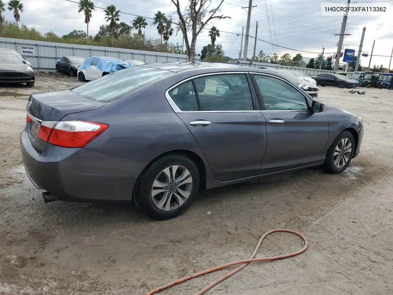 2015 Honda Accord Lx VIN: 1HGCR2F3XFA113362 Lot: 75342684