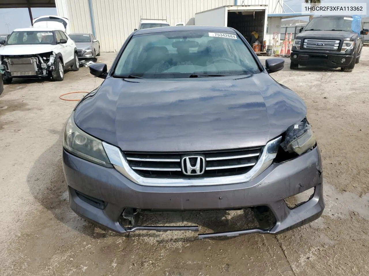 2015 Honda Accord Lx VIN: 1HGCR2F3XFA113362 Lot: 75342684