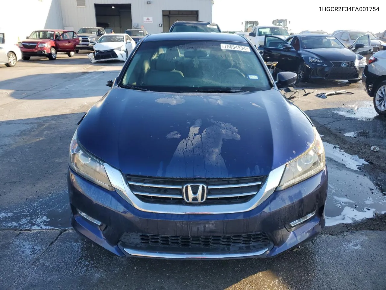 2015 Honda Accord Lx VIN: 1HGCR2F34FA001754 Lot: 75654934