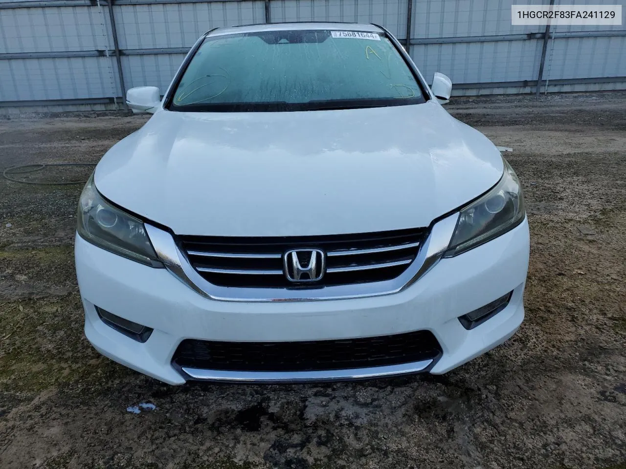 2015 Honda Accord Exl VIN: 1HGCR2F83FA241129 Lot: 75881644