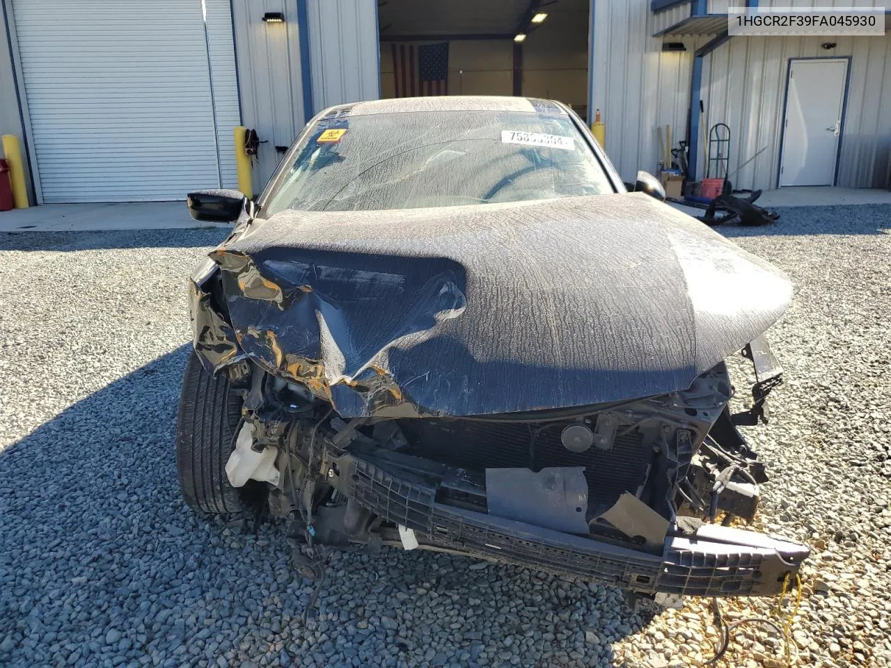 1HGCR2F39FA045930 2015 Honda Accord Lx