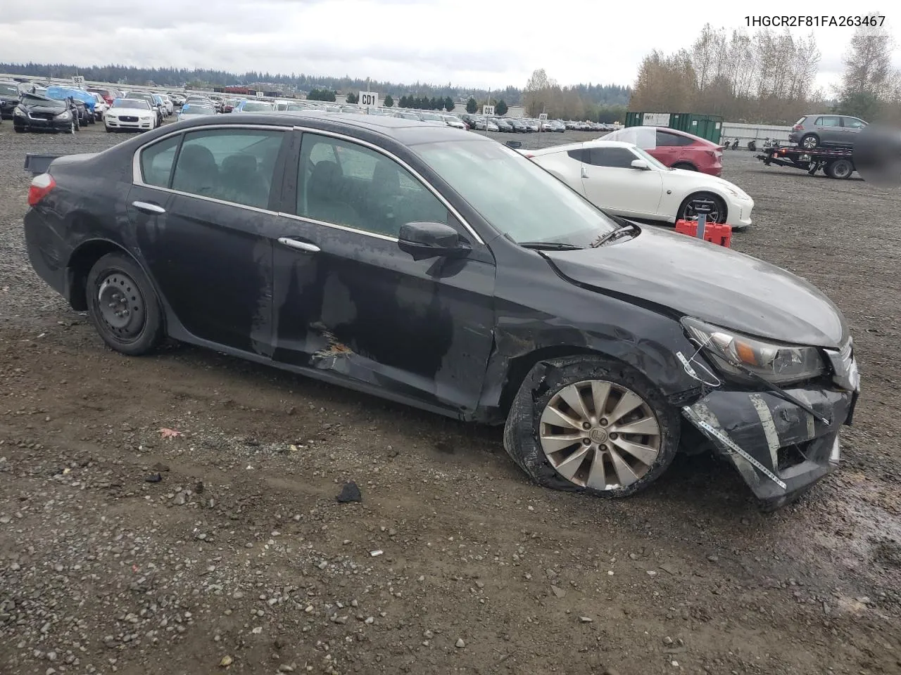 1HGCR2F81FA263467 2015 Honda Accord Exl