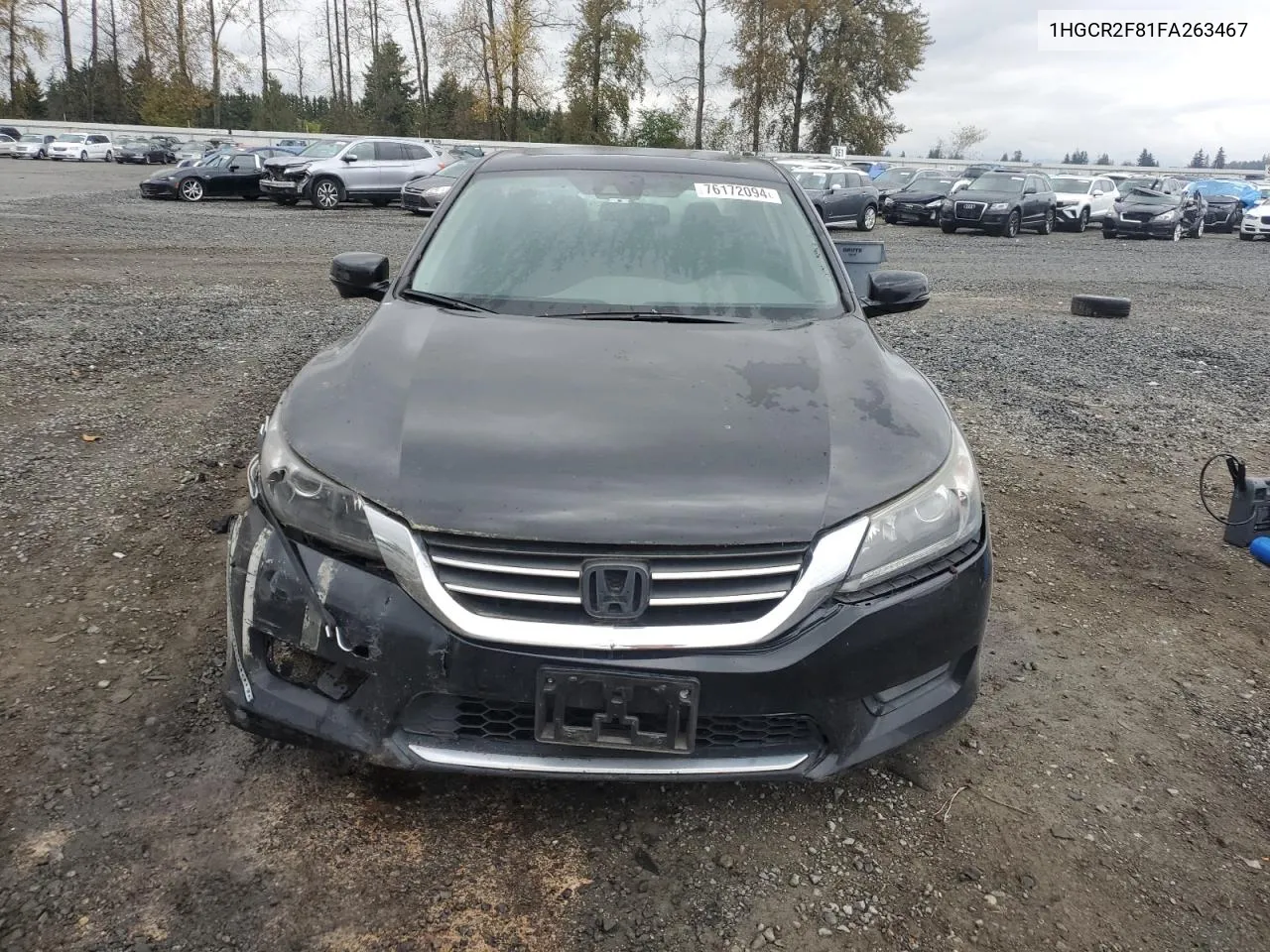 1HGCR2F81FA263467 2015 Honda Accord Exl