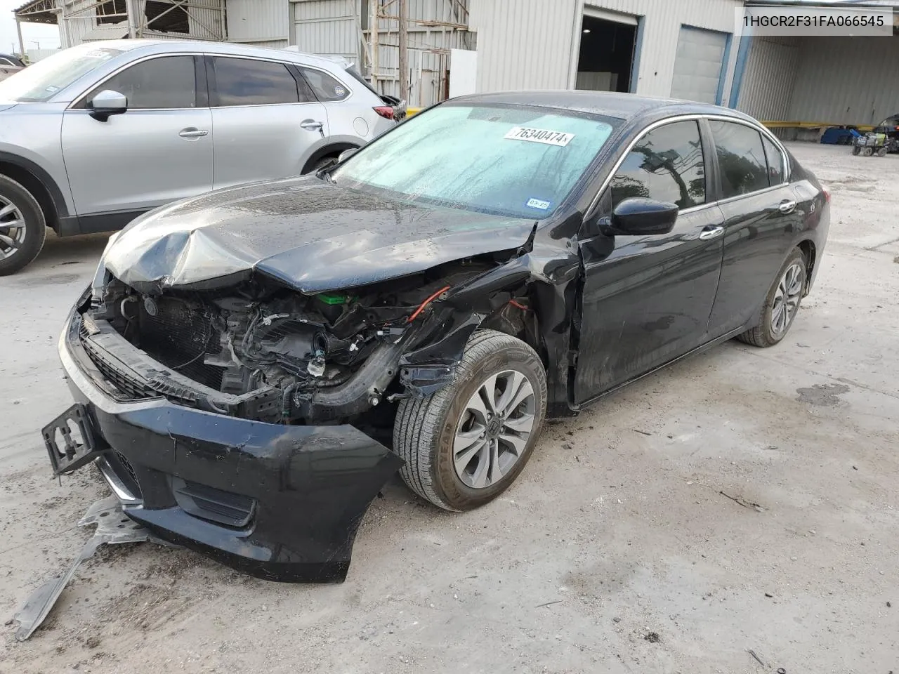 2015 Honda Accord Lx VIN: 1HGCR2F31FA066545 Lot: 76340474