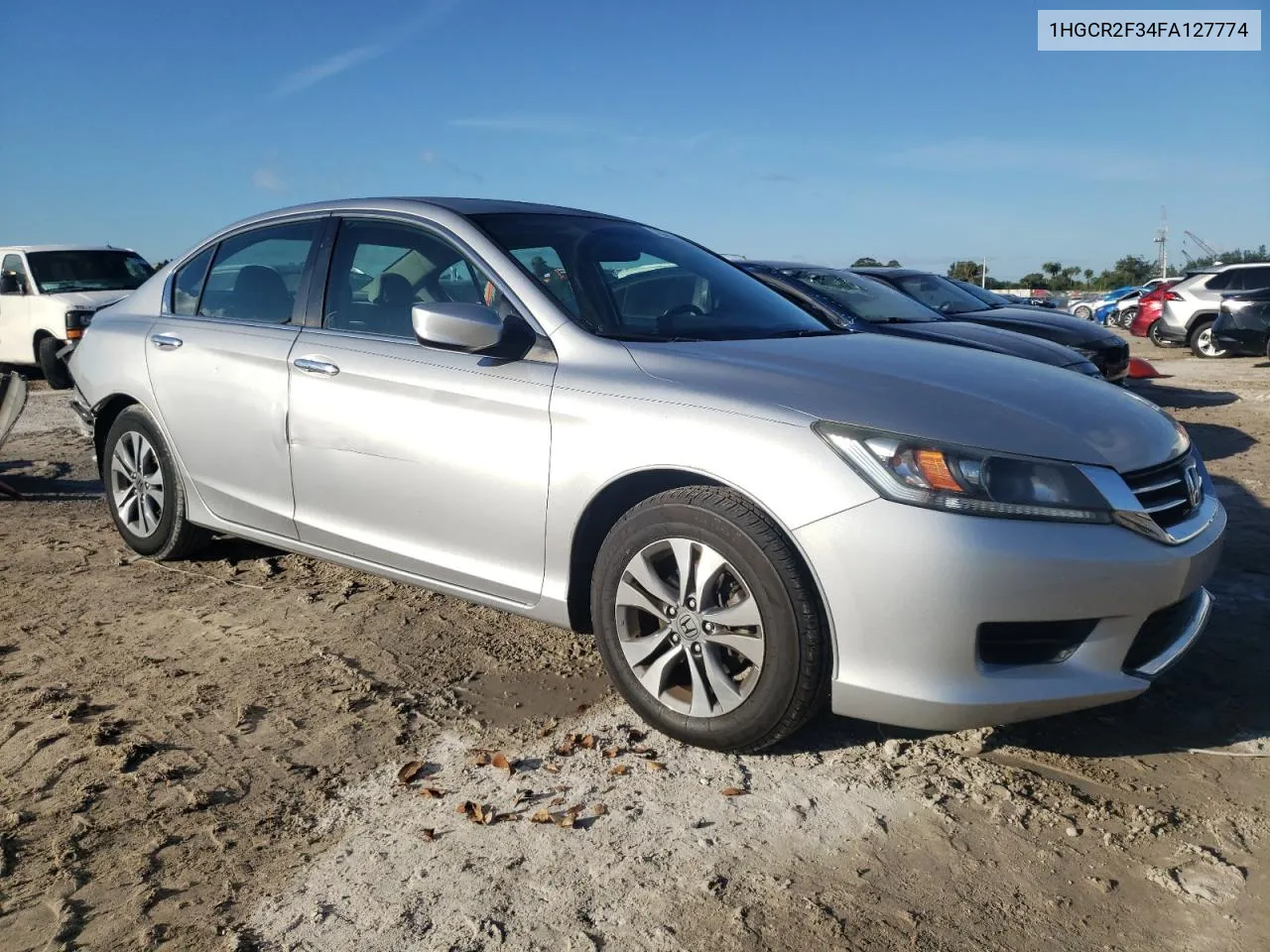 1HGCR2F34FA127774 2015 Honda Accord Lx