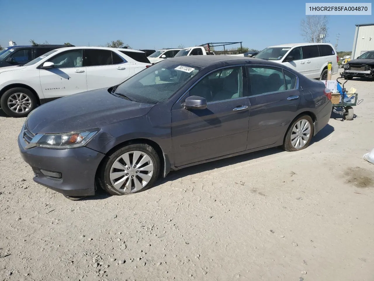 2015 Honda Accord Exl VIN: 1HGCR2F85FA004870 Lot: 76577324