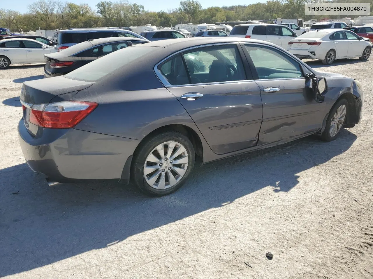 2015 Honda Accord Exl VIN: 1HGCR2F85FA004870 Lot: 76577324