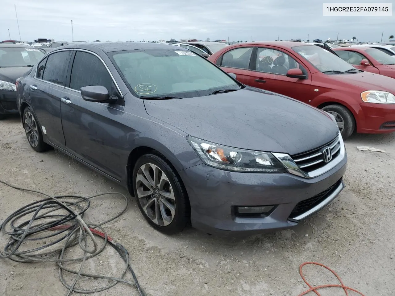 2015 Honda Accord Sport VIN: 1HGCR2E52FA079145 Lot: 76625744