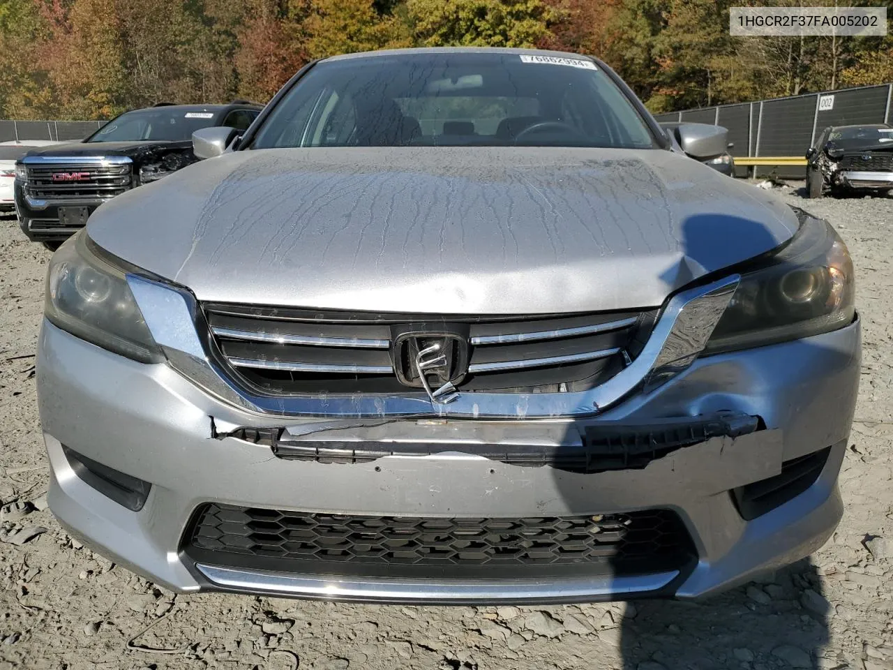 2015 Honda Accord Lx VIN: 1HGCR2F37FA005202 Lot: 76862994