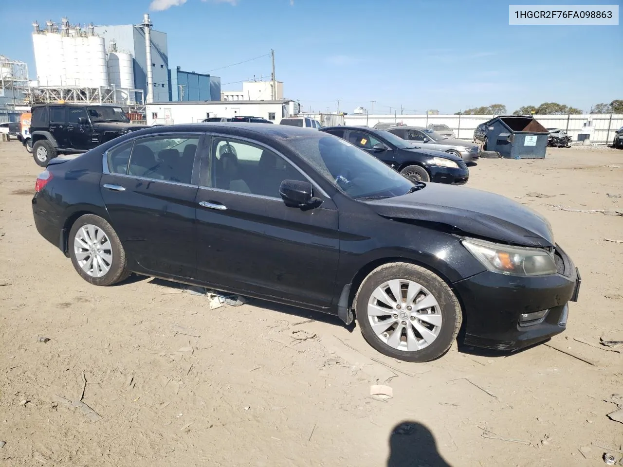 1HGCR2F76FA098863 2015 Honda Accord Ex