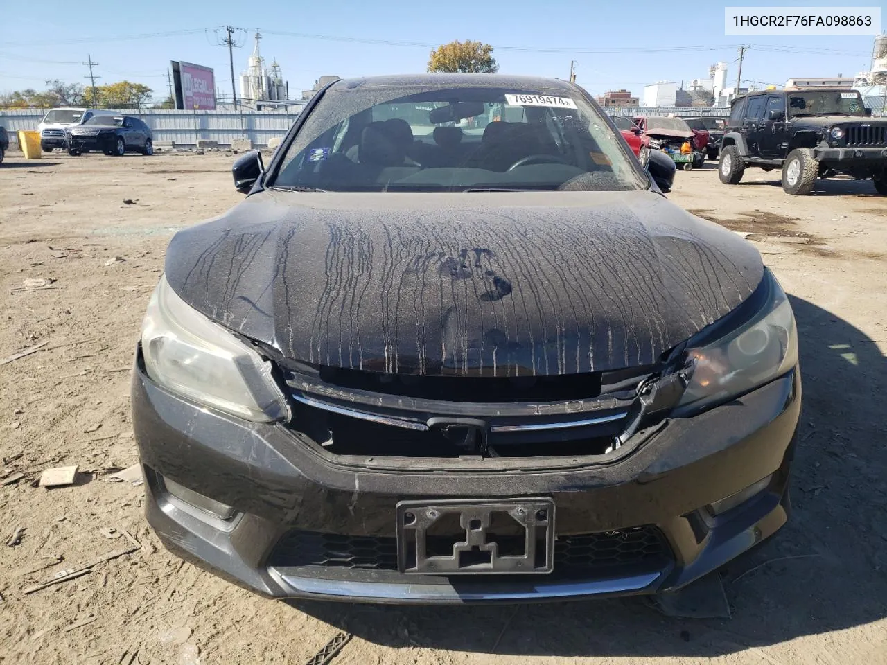 1HGCR2F76FA098863 2015 Honda Accord Ex