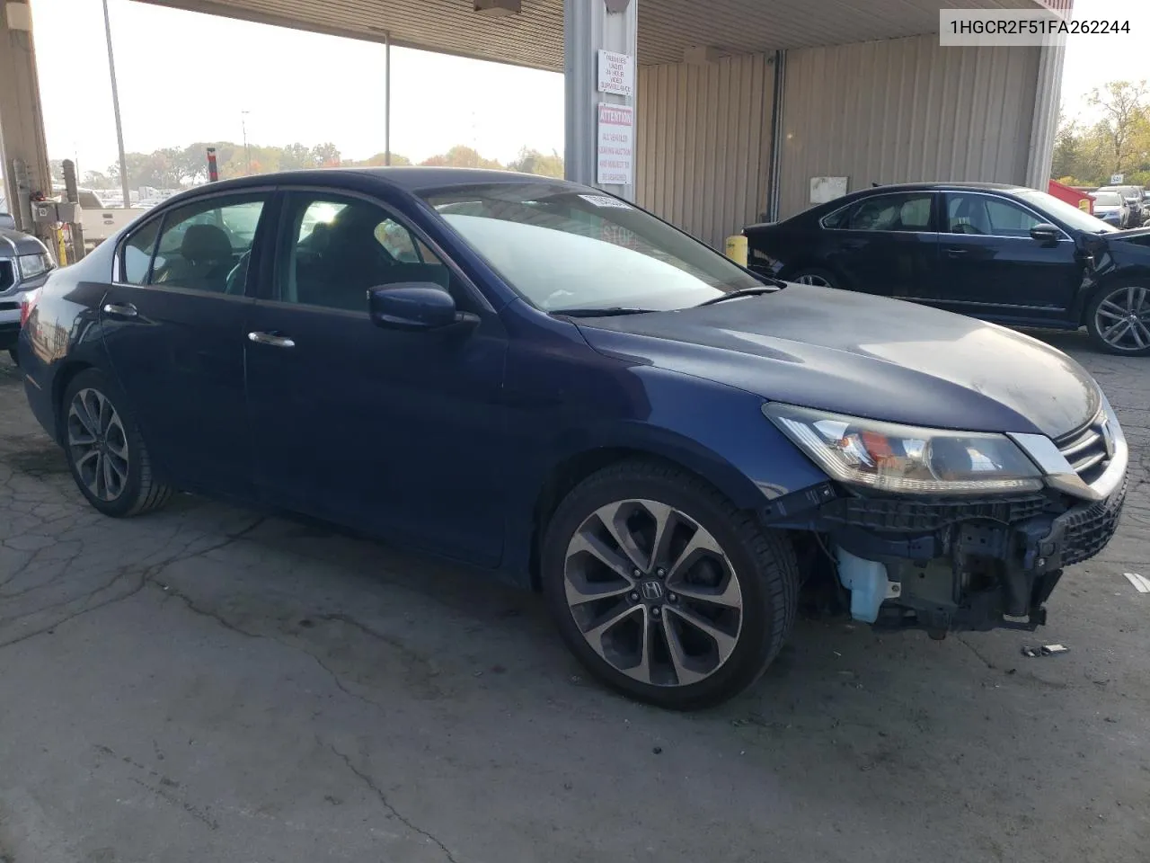 2015 Honda Accord Sport VIN: 1HGCR2F51FA262244 Lot: 76943534