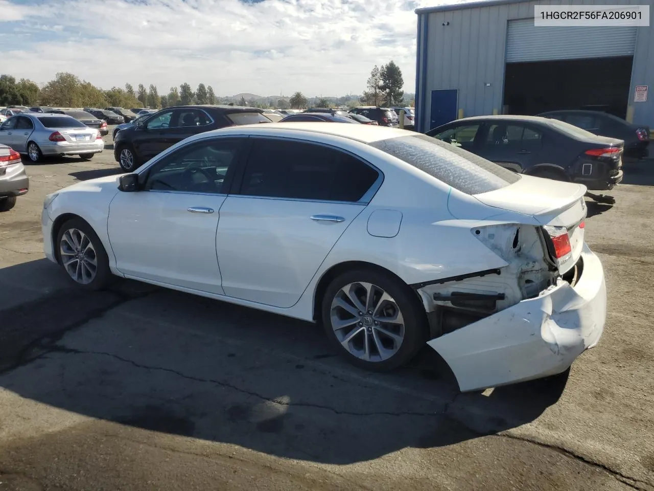 1HGCR2F56FA206901 2015 Honda Accord Sport