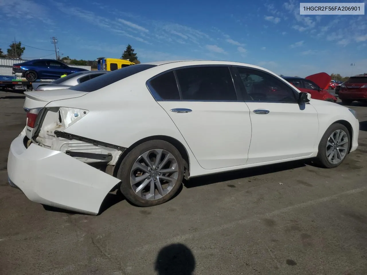 1HGCR2F56FA206901 2015 Honda Accord Sport