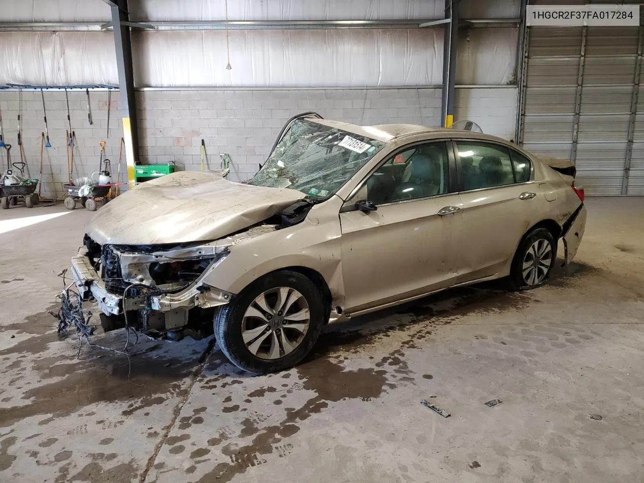 2015 Honda Accord Lx VIN: 1HGCR2F37FA017284 Lot: 77131514