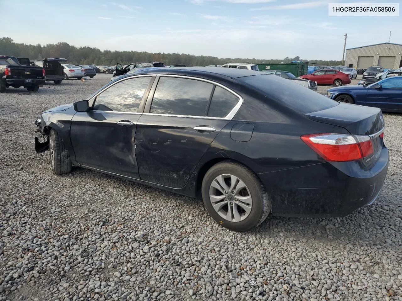 2015 Honda Accord Lx VIN: 1HGCR2F36FA058506 Lot: 77168034