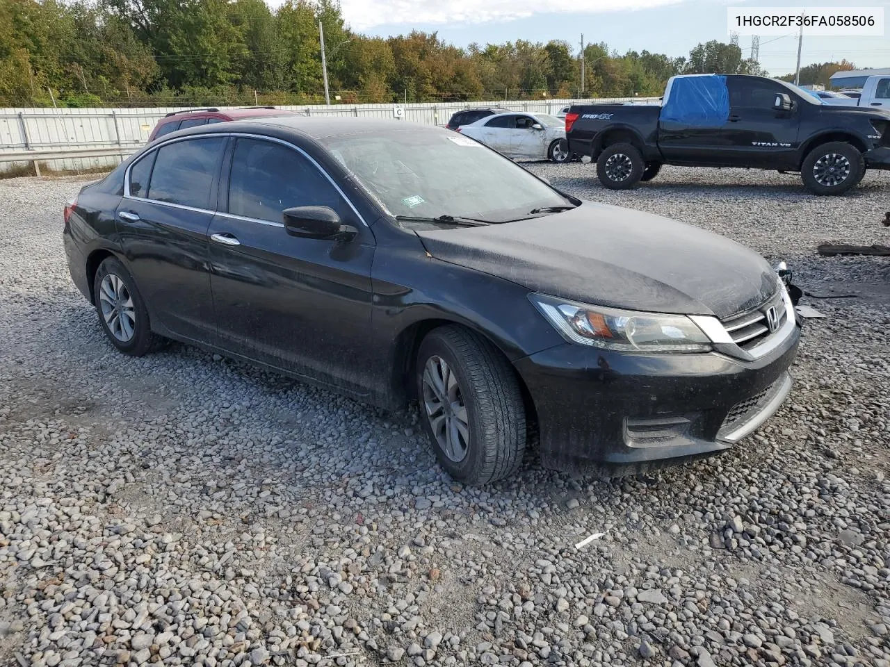 2015 Honda Accord Lx VIN: 1HGCR2F36FA058506 Lot: 77168034