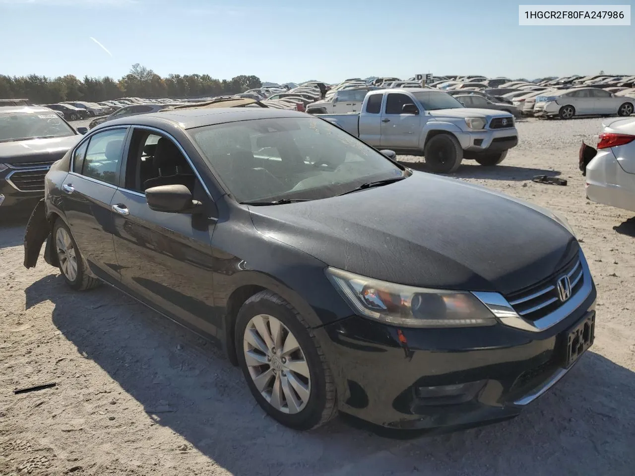 2015 Honda Accord Exl VIN: 1HGCR2F80FA247986 Lot: 77186034