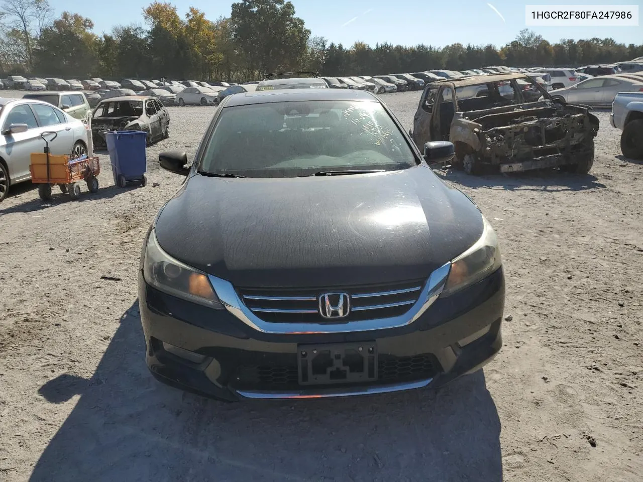 2015 Honda Accord Exl VIN: 1HGCR2F80FA247986 Lot: 77186034