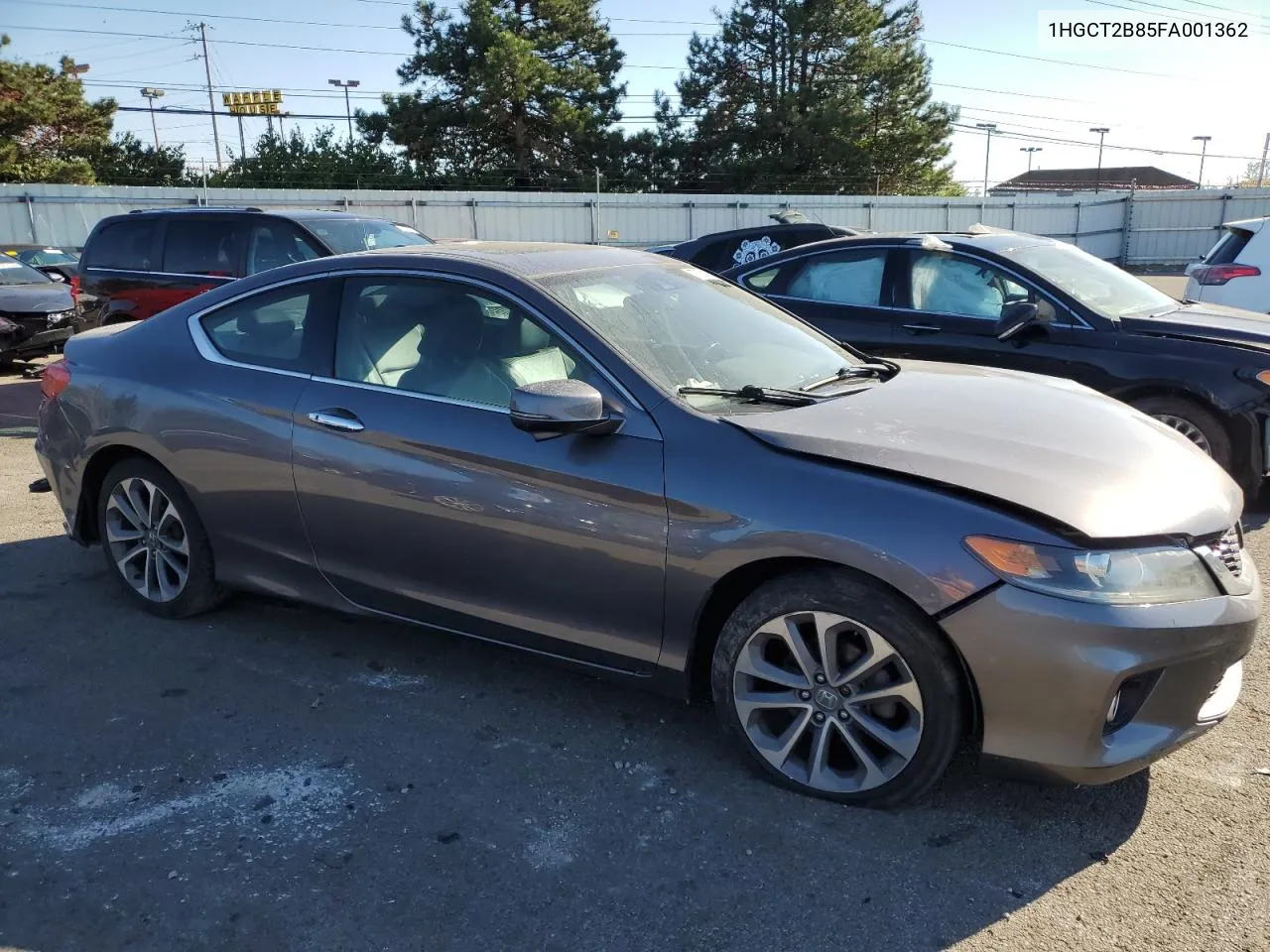 2015 Honda Accord Exl VIN: 1HGCT2B85FA001362 Lot: 77230174