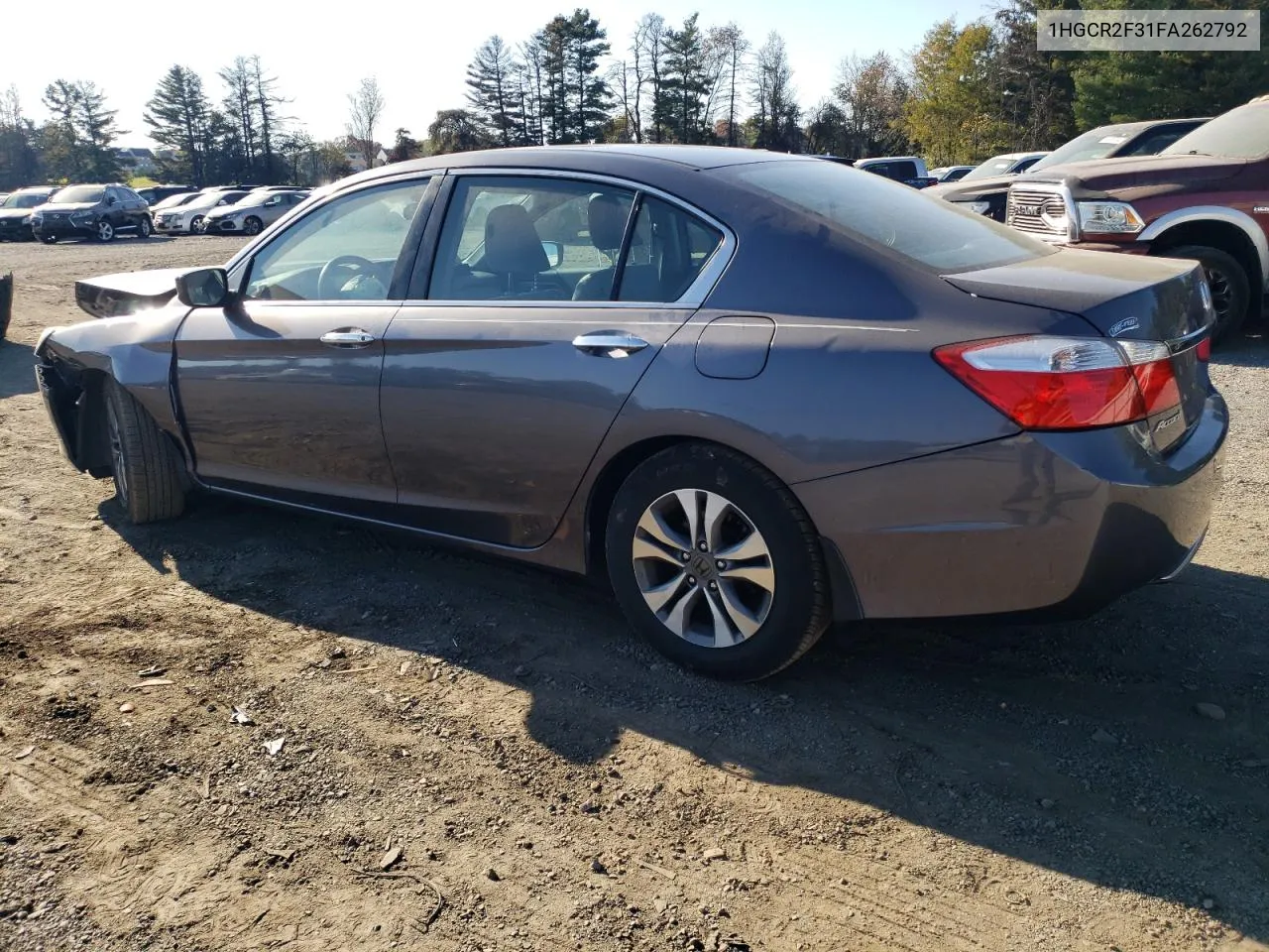 2015 Honda Accord Lx VIN: 1HGCR2F31FA262792 Lot: 77303684