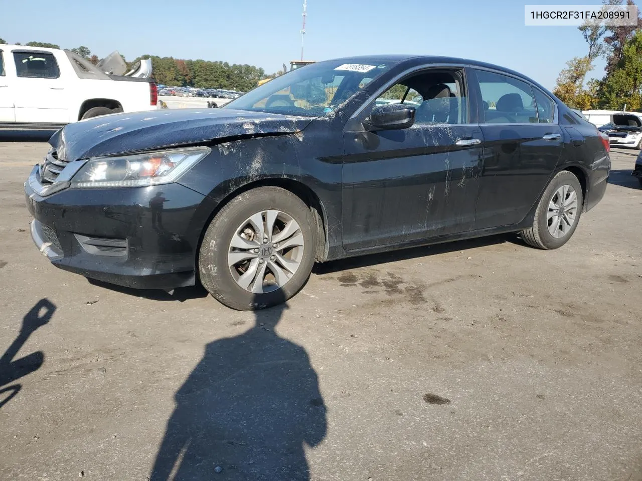 2015 Honda Accord Lx VIN: 1HGCR2F31FA208991 Lot: 77318394