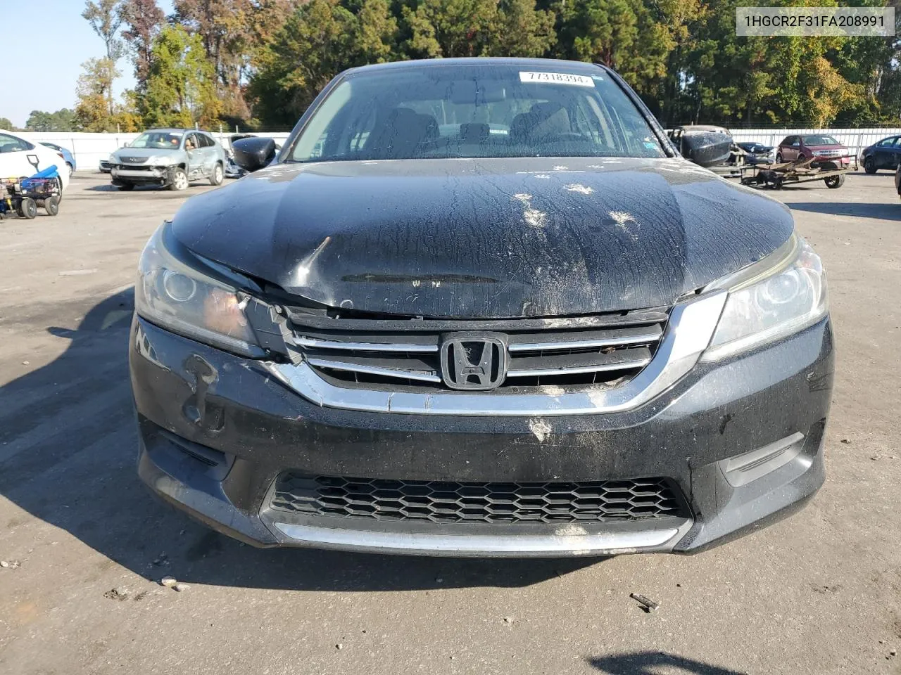 2015 Honda Accord Lx VIN: 1HGCR2F31FA208991 Lot: 77318394