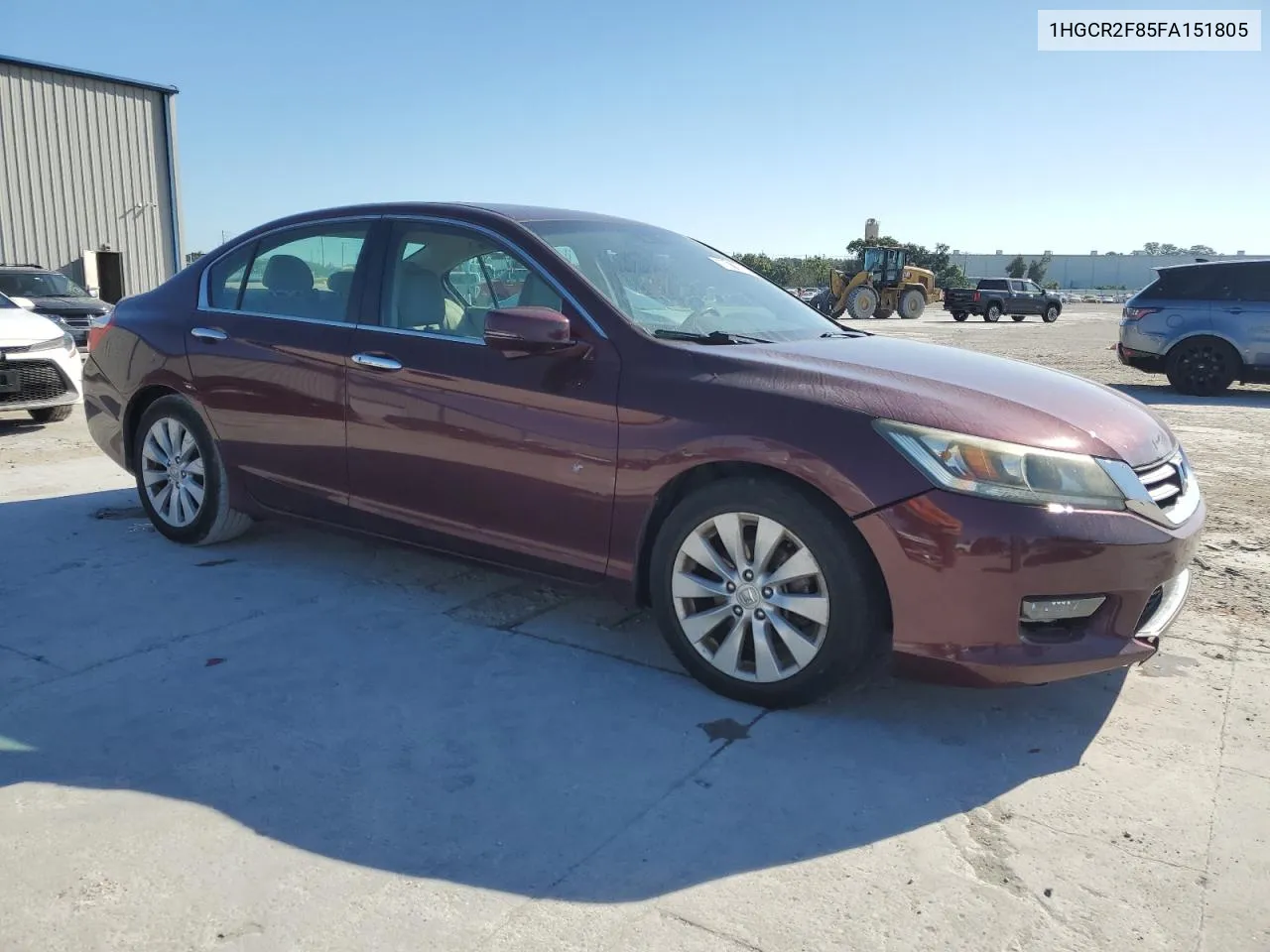 2015 Honda Accord Exl VIN: 1HGCR2F85FA151805 Lot: 77338014