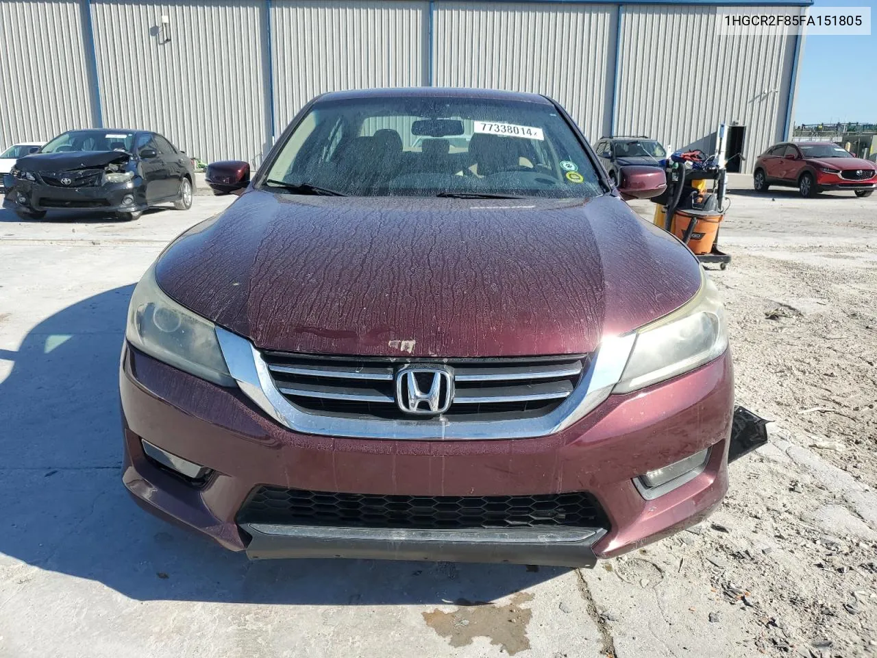 2015 Honda Accord Exl VIN: 1HGCR2F85FA151805 Lot: 77338014